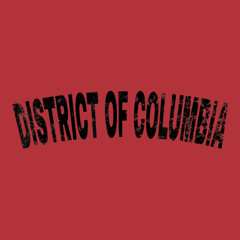 Vintage District Of Columbia Black Text Apparel T Shirt Pa Trucker Cap by cm-arts | Artistshot