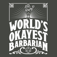 D&d Worlds Okayest Barbarian Pa Trucker Cap | Artistshot