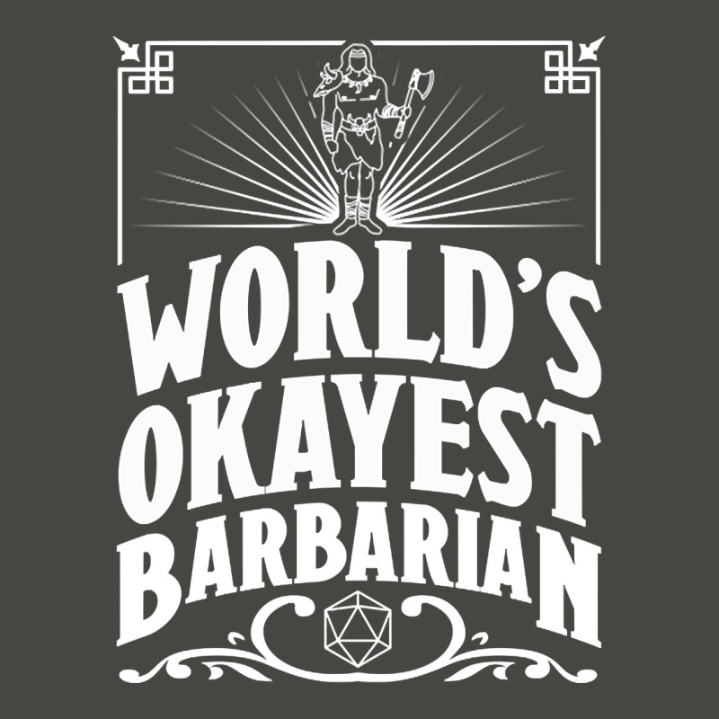 D&d Worlds Okayest Barbarian Pa Trucker Cap by Kosdapen517 | Artistshot