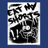 The Simpsons Bart Simpson Eat My Shorts Spray Paint Graffiti Long Slee Pa Trucker Cap | Artistshot