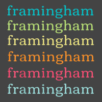 Framingham Massachusetts (ma) Cute And Colorful Text Fashion Visor | Artistshot