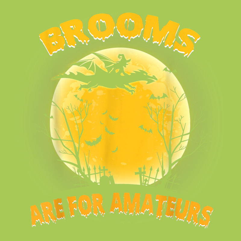 Brooms Are For Amateurs Shirt Witch Riding Dragon Halloween Fashion Visor by Outpost | Artistshot