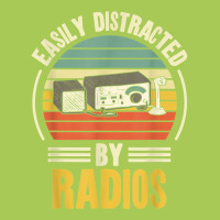 Easily Distracted By Radios Ham Radio Amateur Radio T Shirt Fashion Visor | Artistshot