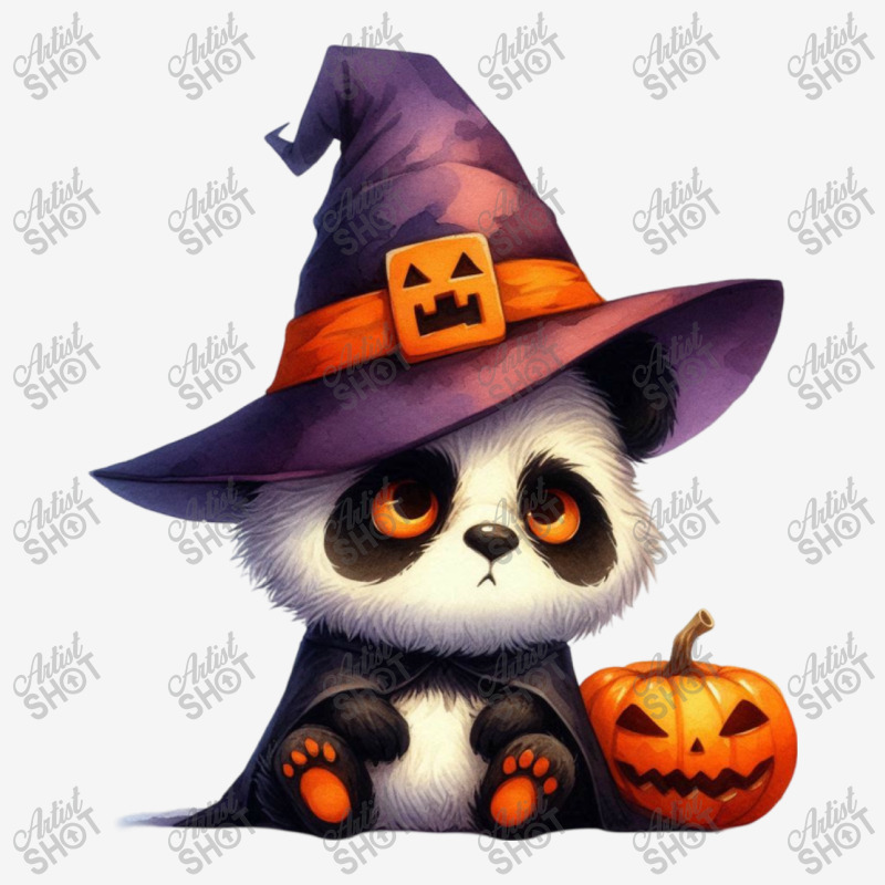 Panda Halloween Day Cute Pumpkin Baby Bibs by denbey | Artistshot