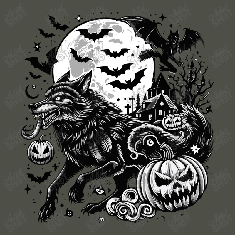 Wolf Halloween Fleece Short | Artistshot