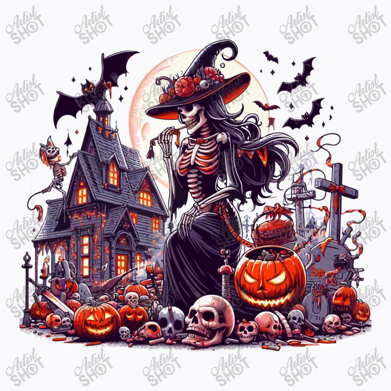 Women Skull Halloween T-shirt | Artistshot