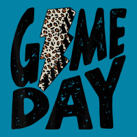 Game Day Game Day Leopard Lightning Bolt T Shirt Retro Trucker Cap | Artistshot