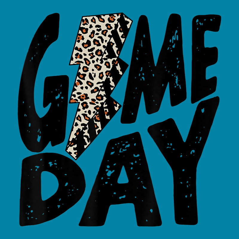 Game Day Game Day Leopard Lightning Bolt T Shirt Retro Trucker Cap by keishawnredner | Artistshot