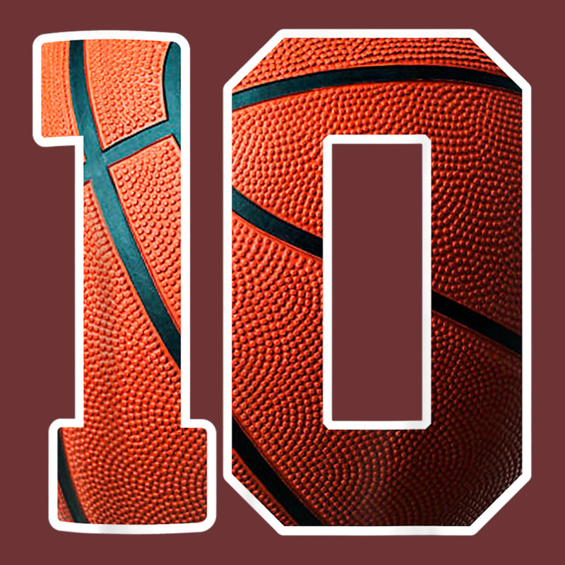 10th Birthday Party Basketball Print Number 10 Seamless Cap by Fashzilla | Artistshot