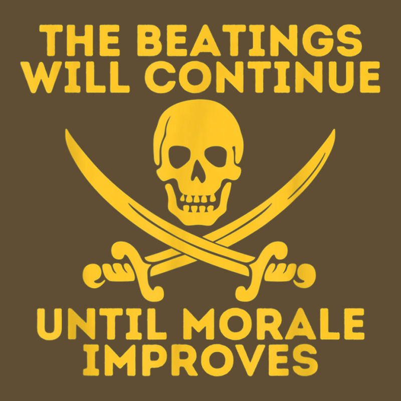 The Beatings Will Continue Until Morale Improves Seamless Cap by DevynGiorgio | Artistshot