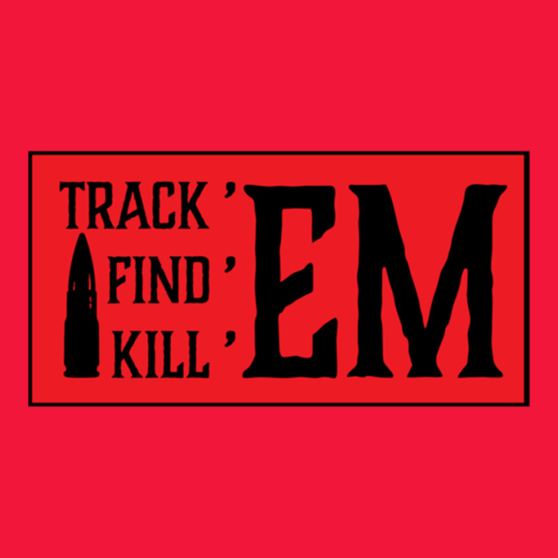 Red - Track.find.kill Em. 1 - Morale Collectable Airsoft - Airsoft Loa Seamless Cap by cm-arts | Artistshot