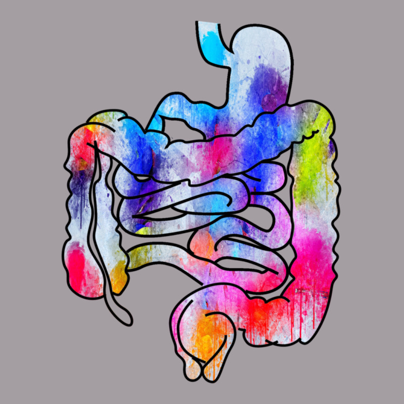 Digestive System Gastrointestinal Tract Watercolor Art Gifts Seamless Cap by behindcedar22 | Artistshot