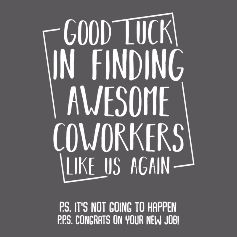 Good Luck In Finding Awesome Coworkers Like Us Again Seamless Cap by cm-arts | Artistshot