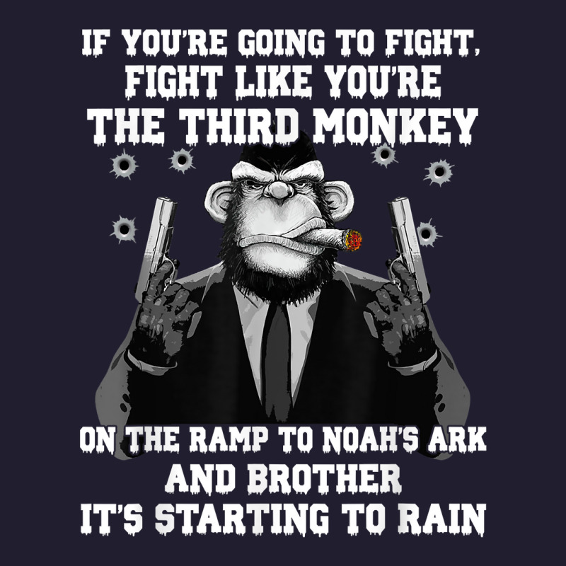 If You're Going To Fight Fight Like The Third Monkey T Shirt Seamless Cap by castuvtruc | Artistshot