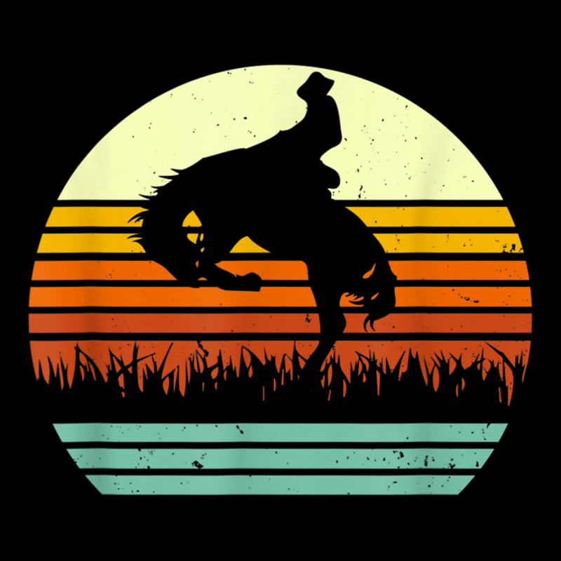 Rodeo Bucking Bronco Horse Retro Style Tshirt Yupoong Trucker Cap by SparkleTzeremes | Artistshot