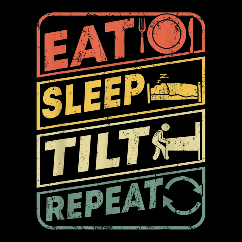 Eat Sleep Tilt Repeat Retro Game Lover Design Arcade Pinball Yupoong Trucker Cap by PokHoude | Artistshot