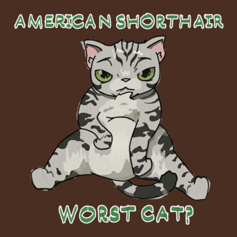 American Shorthair- Worst Cat 1 Yupoong Trucker Cap by CathyCurry | Artistshot