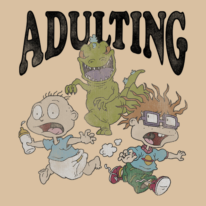 Rugrats Running From Reptar And Adulting Foam Snapback hat by cm-arts | Artistshot