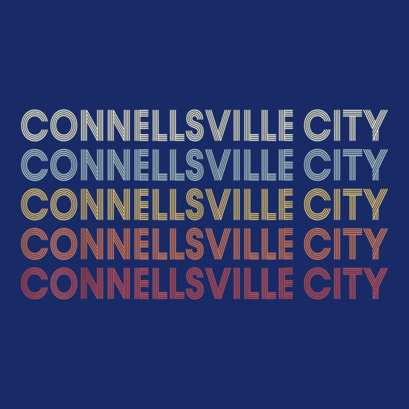 Connellsville City Pennsylvania Connellsville City Pa Retro 5 panel snapback cap by Clinical | Artistshot