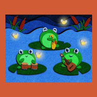 Cute Frogs Playing Musical Instruments Pa Trucker Cap | Artistshot