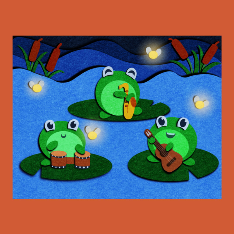 Cute Frogs Playing Musical Instruments Pa Trucker Cap by JAMESDSHARP | Artistshot