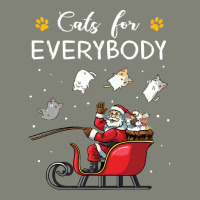 Cats For Everybody Christmas Cute Cat Cats For Everybody Christmas Cut Pa Trucker Cap | Artistshot