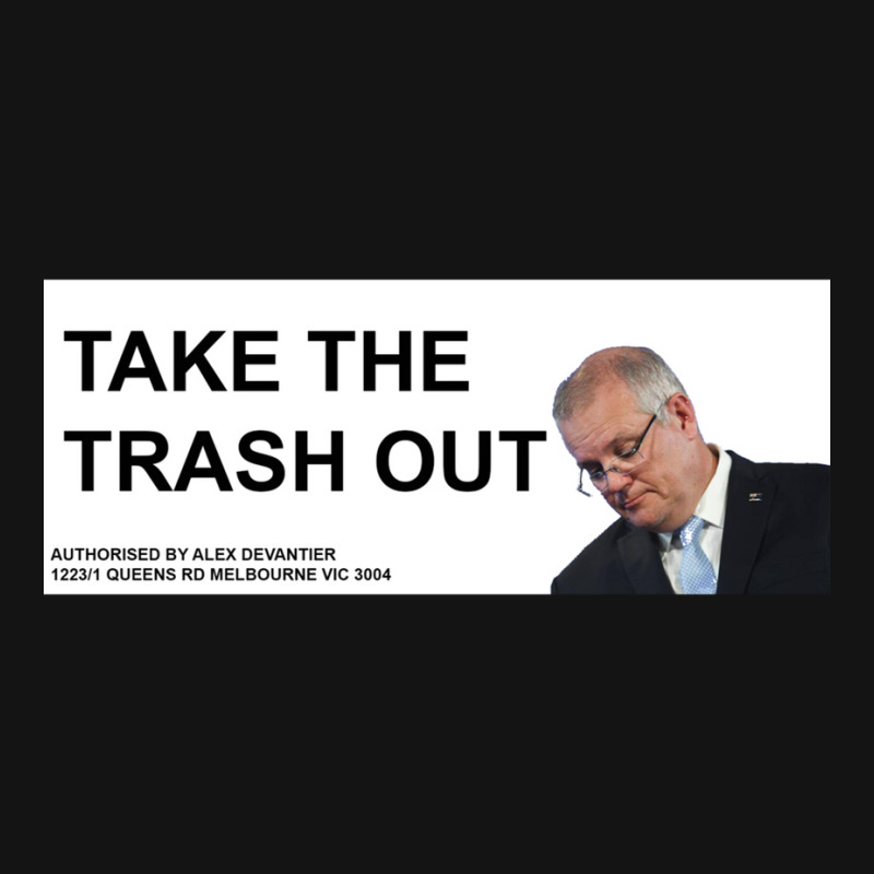 Scott Morrison Take Out The Trash Wheelie Bin Pa Trucker Cap by cm-arts | Artistshot