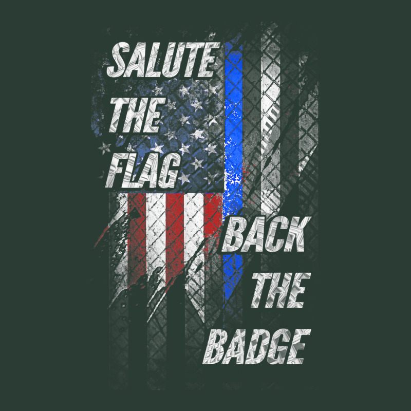 Salute The Flag Back The Badge Fashion Visor by SelwynOman | Artistshot