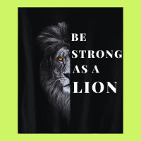 Be Strong As A Lion Aminal Funny Men Woman T Shirt Fashion Visor | Artistshot