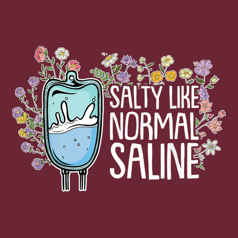 Salty Like Normal Saline Nurse T Shirt Nike Dri-FIT Cap by cm-arts | Artistshot