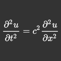 D'alembert Wave Equation In 1d, Physics And Science T Shirt Nike Dri-fit Cap | Artistshot