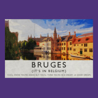 In Bruges Bruges (it?s In Belgium) Travel Poster-irwoq Nike Dri-fit Cap | Artistshot