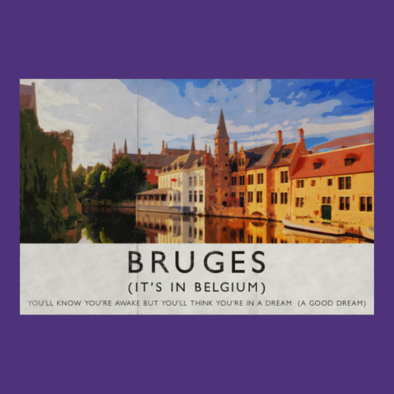 In Bruges Bruges (it?s In Belgium) Travel Poster-irwoq Nike Dri-FIT Cap by Kosdapen517 | Artistshot