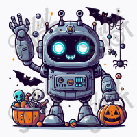 Cute Robot Halloween T-shirt | Artistshot