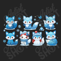 Fox Cute 3/4 Sleeve Shirt | Artistshot