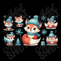 Happy Fox V-neck Tee | Artistshot