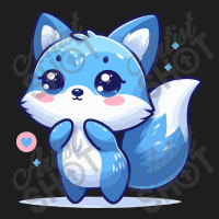 Cute Blue Fox Classic T-shirt | Artistshot