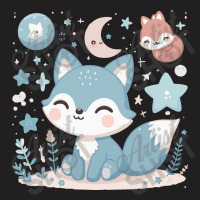 Cute Fox T-shirt | Artistshot