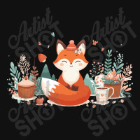 Orange Fox Graphic T-shirt | Artistshot