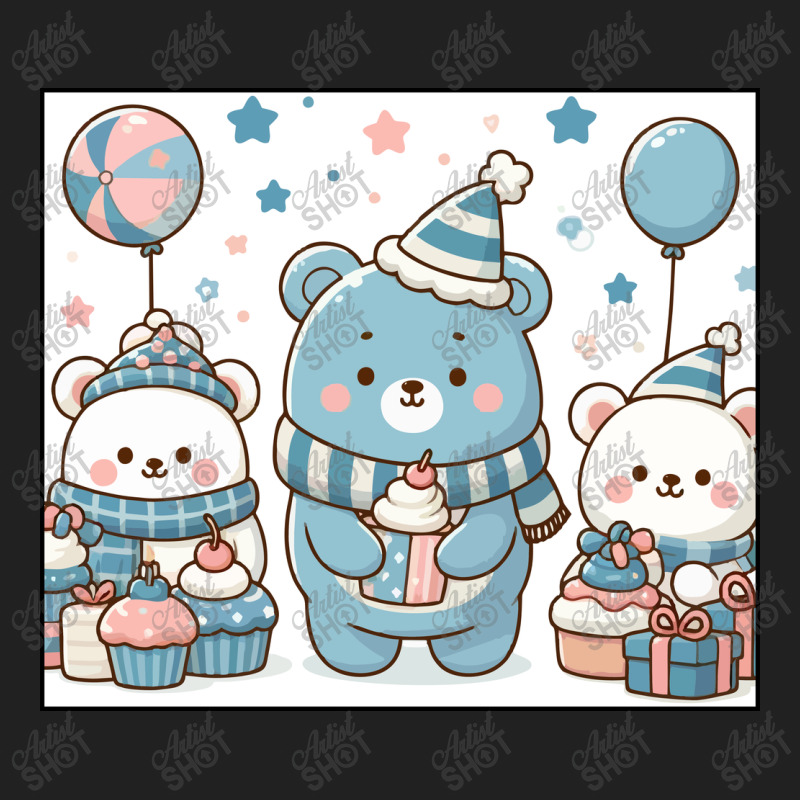 Happy Bear Basic T-shirt | Artistshot