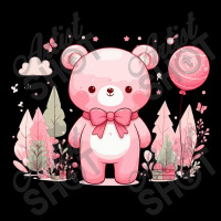 Bear Pink Cute Urban Pullover Hoodie | Artistshot