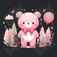 Bear Pink Cute Crewneck Sweatshirt | Artistshot