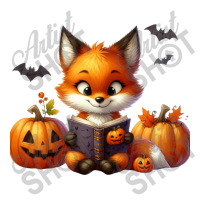 Fox Riding Book Funny - Pumpkin Party Raglan Crop Top | Artistshot