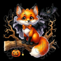 Bat Fox Leaf Cute - Halloween Day Graphic Youth T-shirt | Artistshot