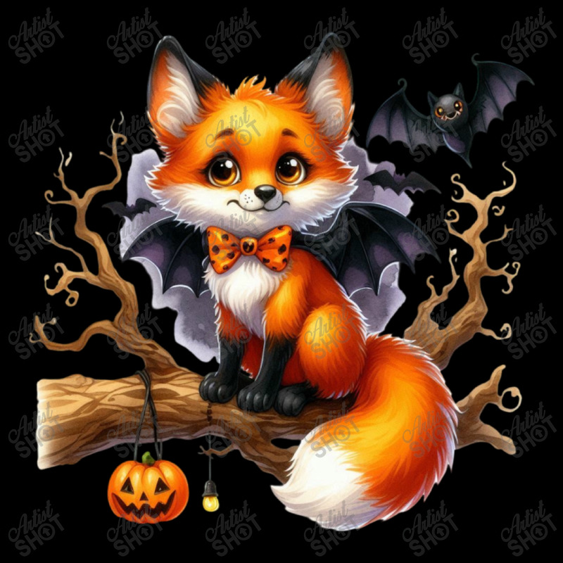 Bat Fox Leaf Cute - Halloween Day Graphic Youth T-shirt by risedesignid | Artistshot