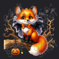 Bat Fox Leaf Cute - Halloween Day Youth Tee | Artistshot