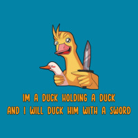 Duck With A Sword ,  Cute Funny Duck Retro Trucker Cap | Artistshot