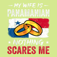 My Wife Is Panamanian Nothing Scares Me Funny Panama Husband Retro Trucker Cap | Artistshot