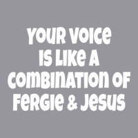 Your Voice Is Like A Combination Of Fergie And Jesus Retro Trucker Cap | Artistshot