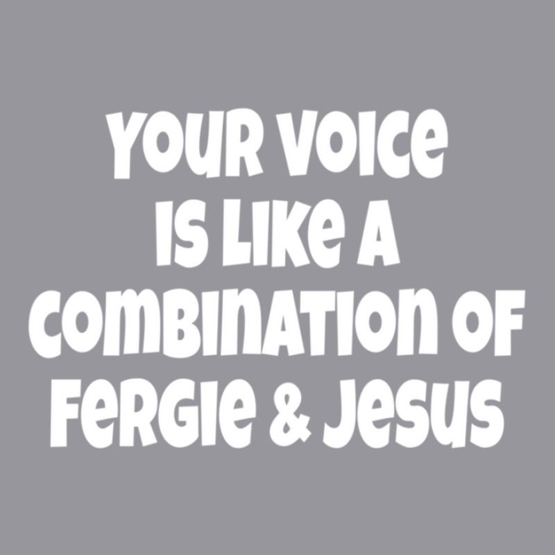 Your Voice Is Like A Combination Of Fergie And Jesus Retro Trucker Cap by RommelRRaj | Artistshot